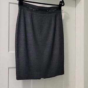 Antonio Melani Blue-gray Skirt
